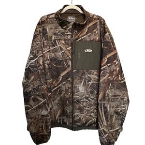 Drake Waterfowl Systems Camo Full Zip Hunting Jacket Realtree Max-5 2XL